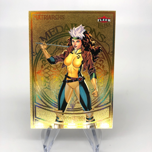 Marvel Card Rogue Gold Medallion M-2 /200 Matriarchs 2024 Fleer Upper Deck [NM]