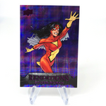 Marvel Card Spider-Woman 73 Purple /99 Fleer Upper Deck Renditions [NM]