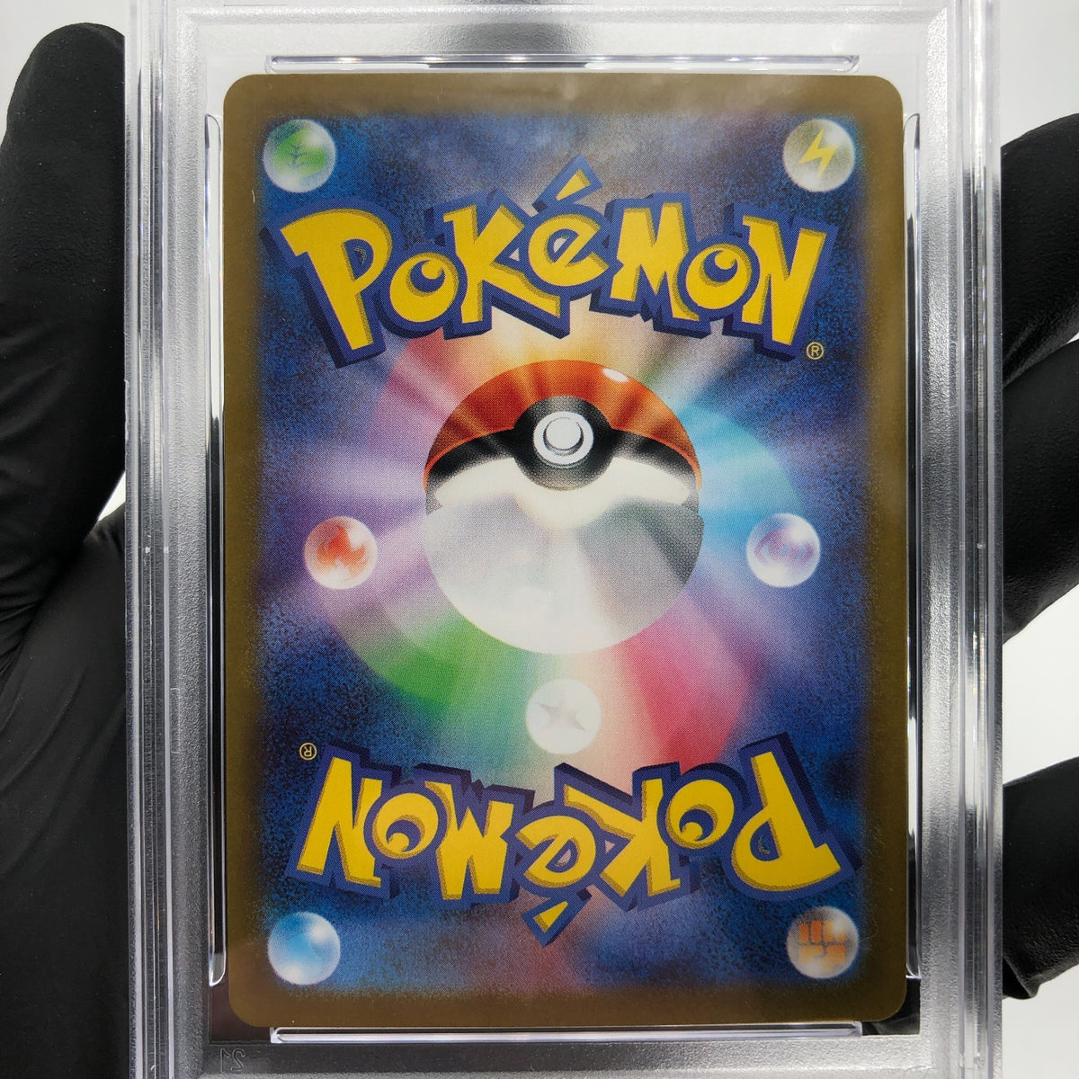 PSA 9 Pokemon Card Meowth 109/098 AR SV10 Team Rocket Japanese Karte [9]