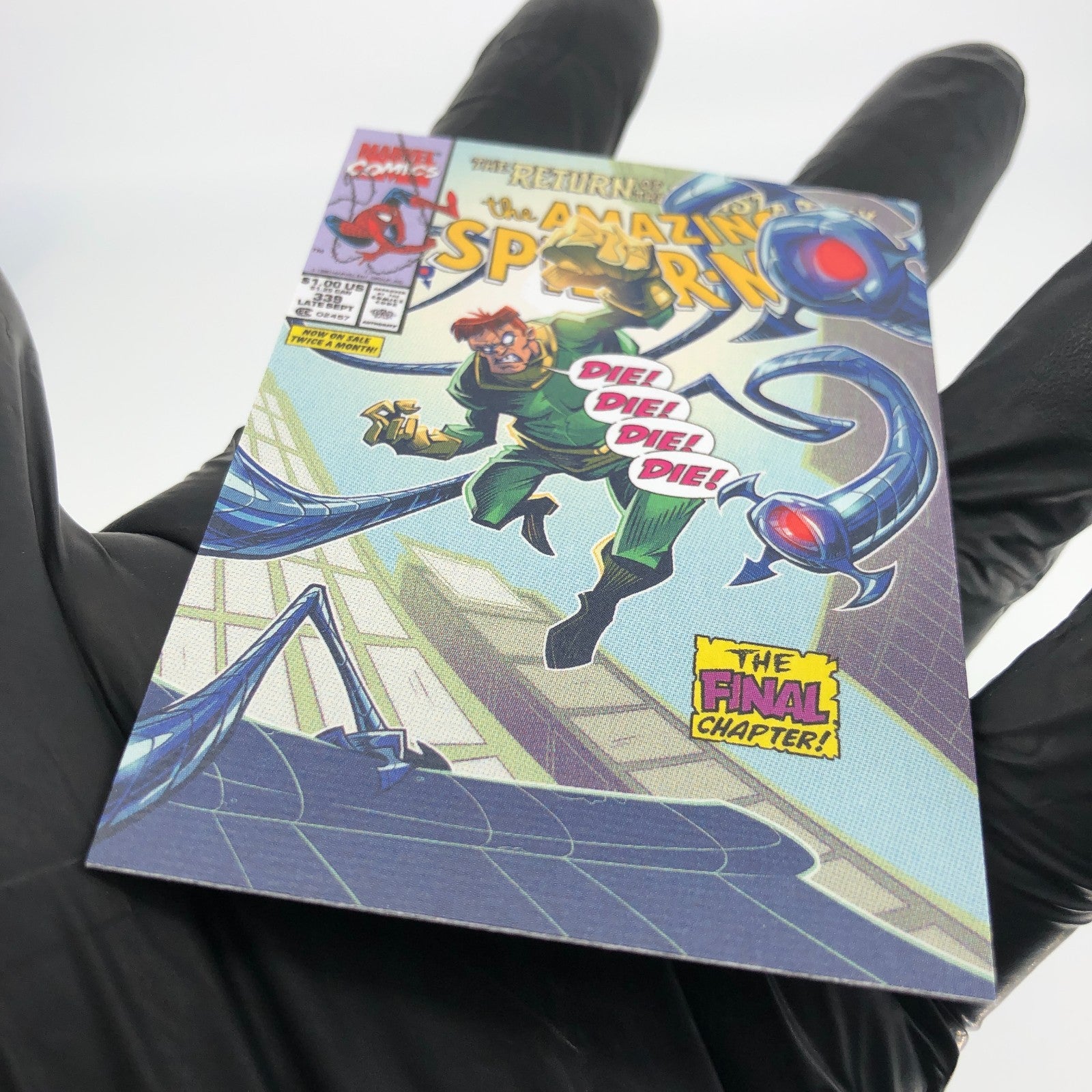 Marvel Card Doctor Octopus 66 Comic Covers Fleer Upper Deck Renditions [NM]
