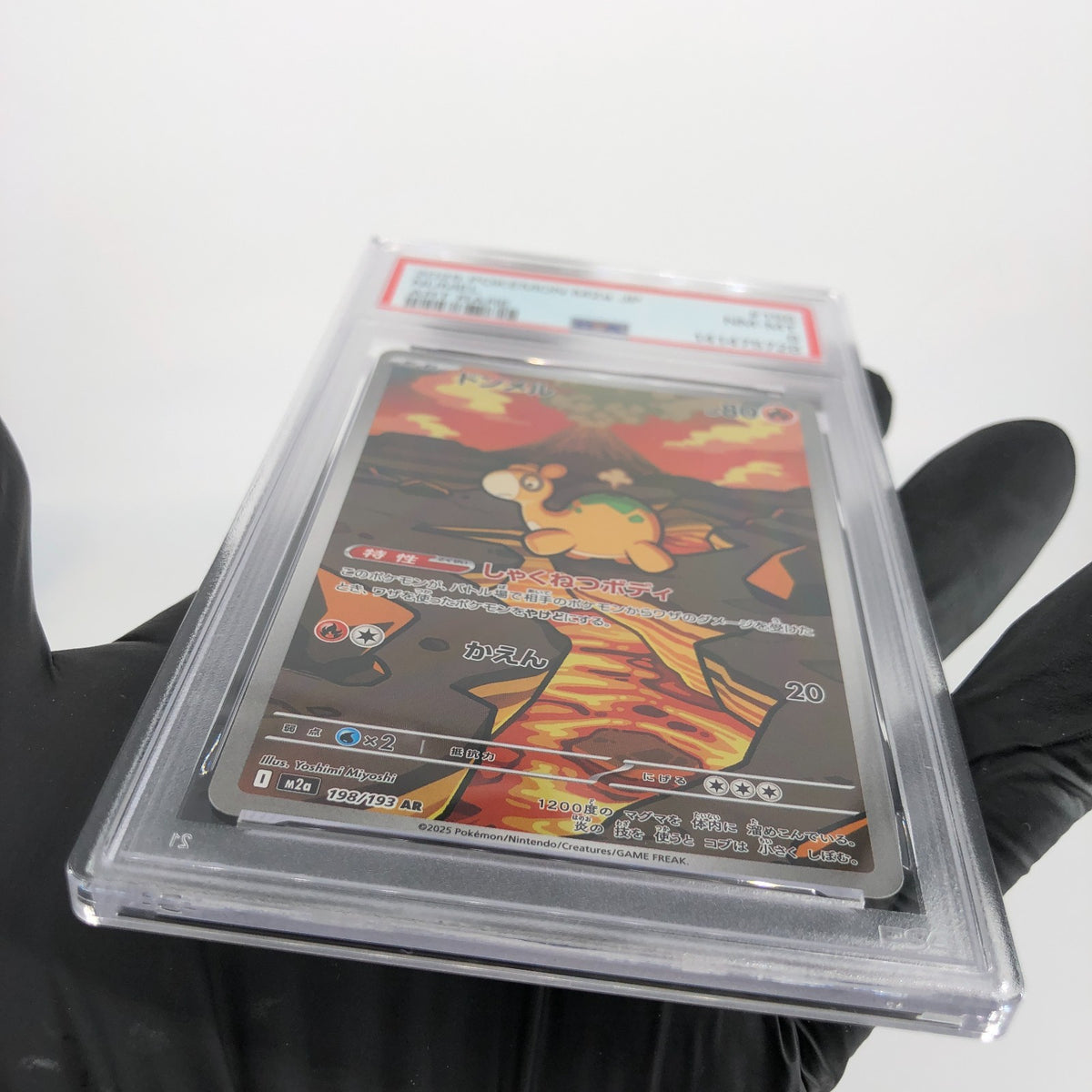 PSA 8 Pokemon Card Numel 198/193 AR M2a Japanese Karte [8]
