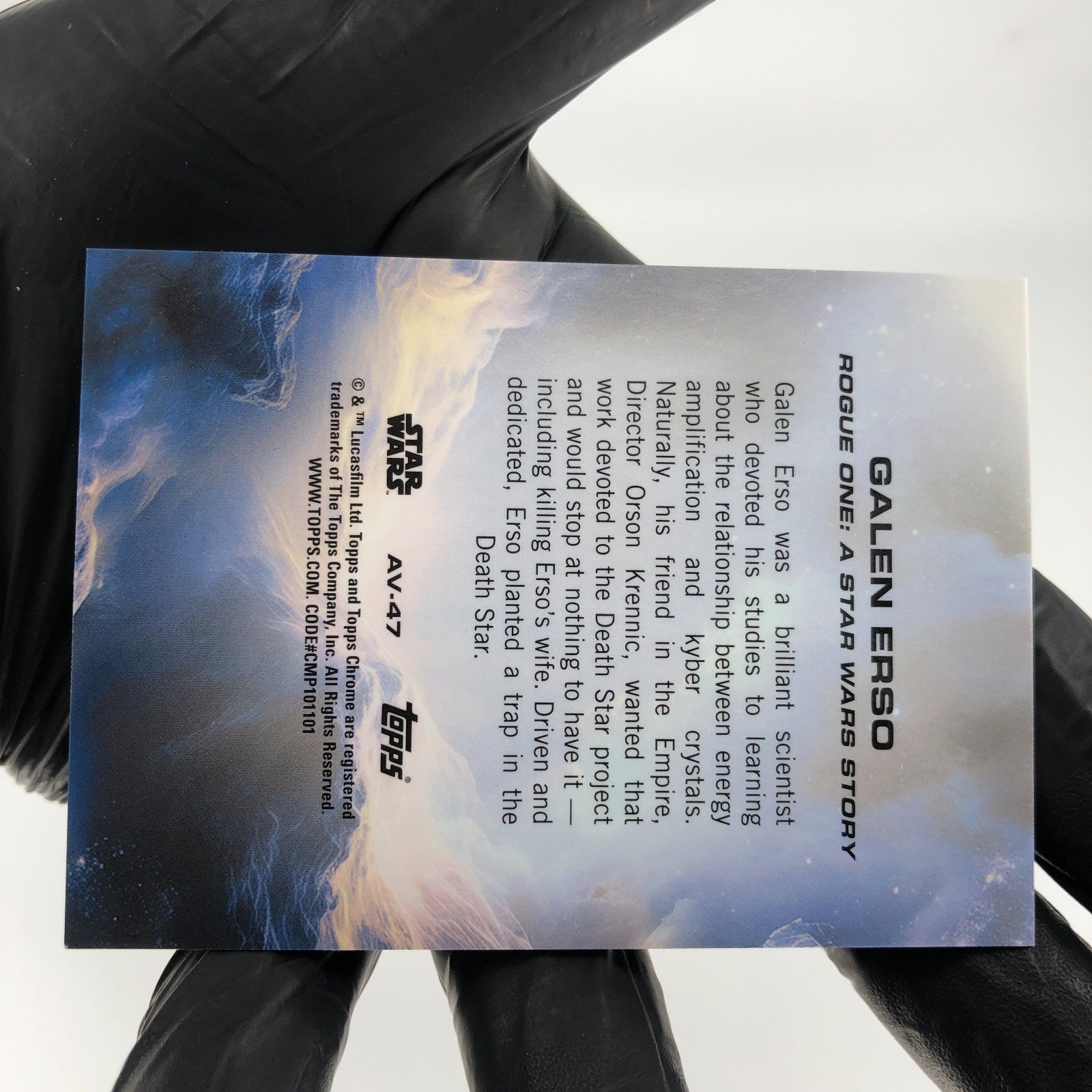 Star Wars Topps Chrome 2025 Galen Erso AV-47 /99 [NM]