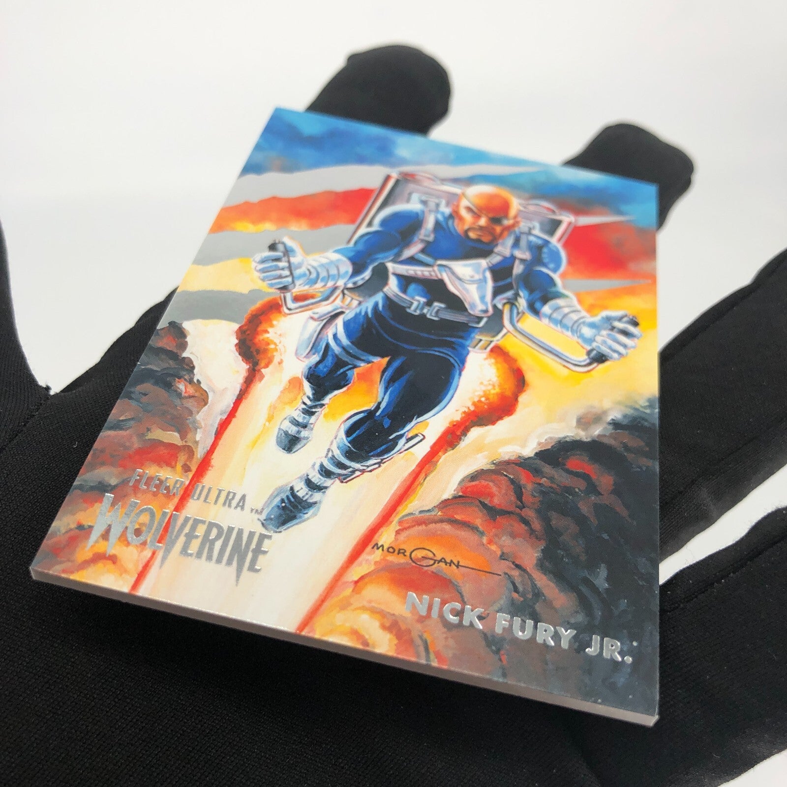 Marvel Card Nick Fury Jr. 33 Base Upper Wolverine Ultra [A]