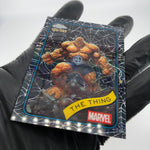 Marvel Card The Thing 109 Black Web /399 Topps Chrome 2025 [NM]
