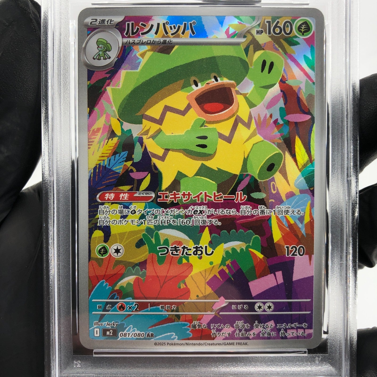 PSA 9 Pokemon Card Ludicolo 081/080 AR M2 Japanese Karte [9]