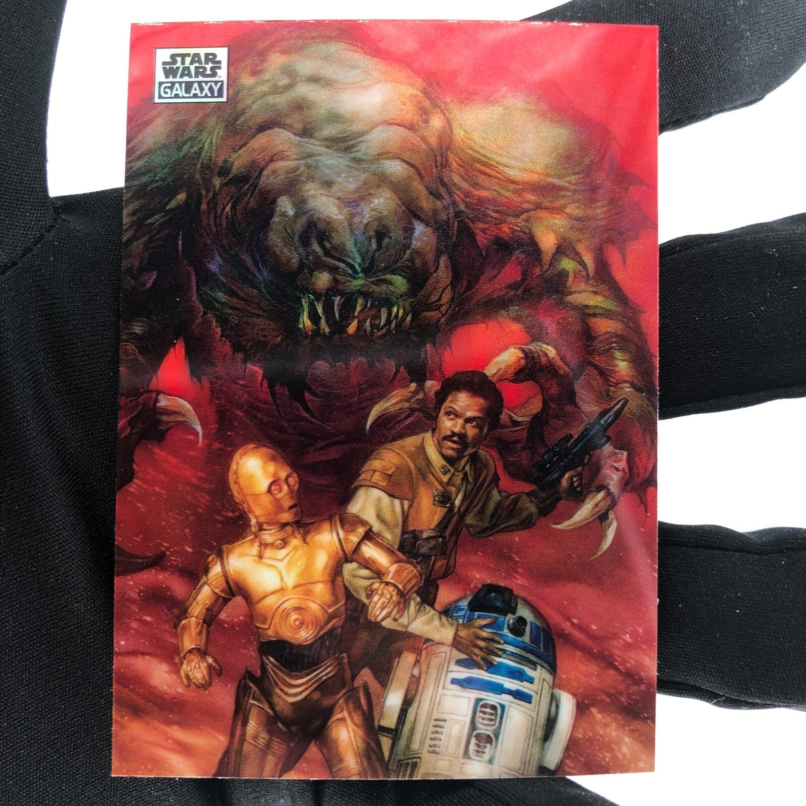Star Wars Galaxy 2024 Rebels And Rancor 37 Mini Diamond Topps Chrome [Rank A]