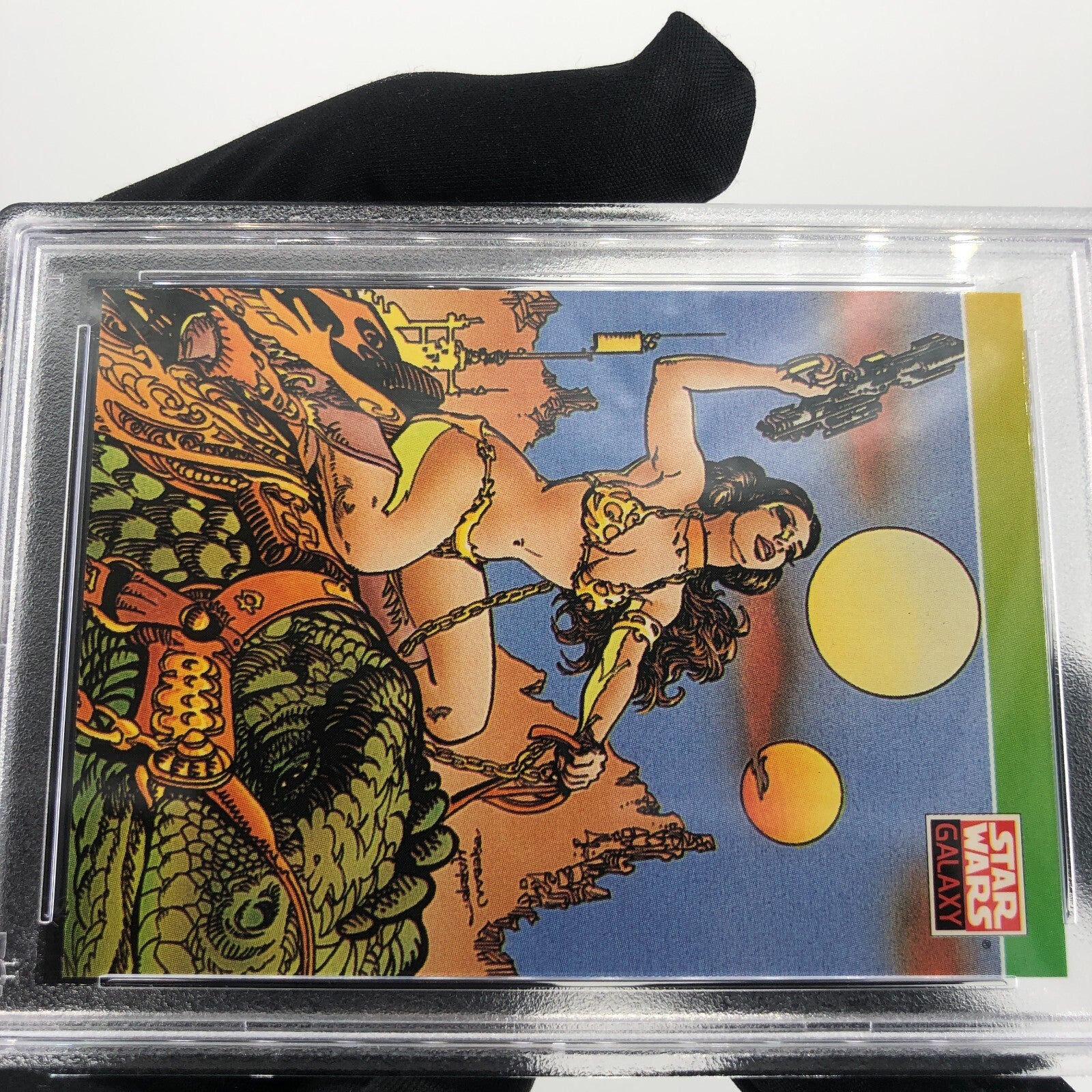Star Wars PSA 9 Galaxy Card New Visions 108 Topps Leia Esteban Maroto 1993 [9]