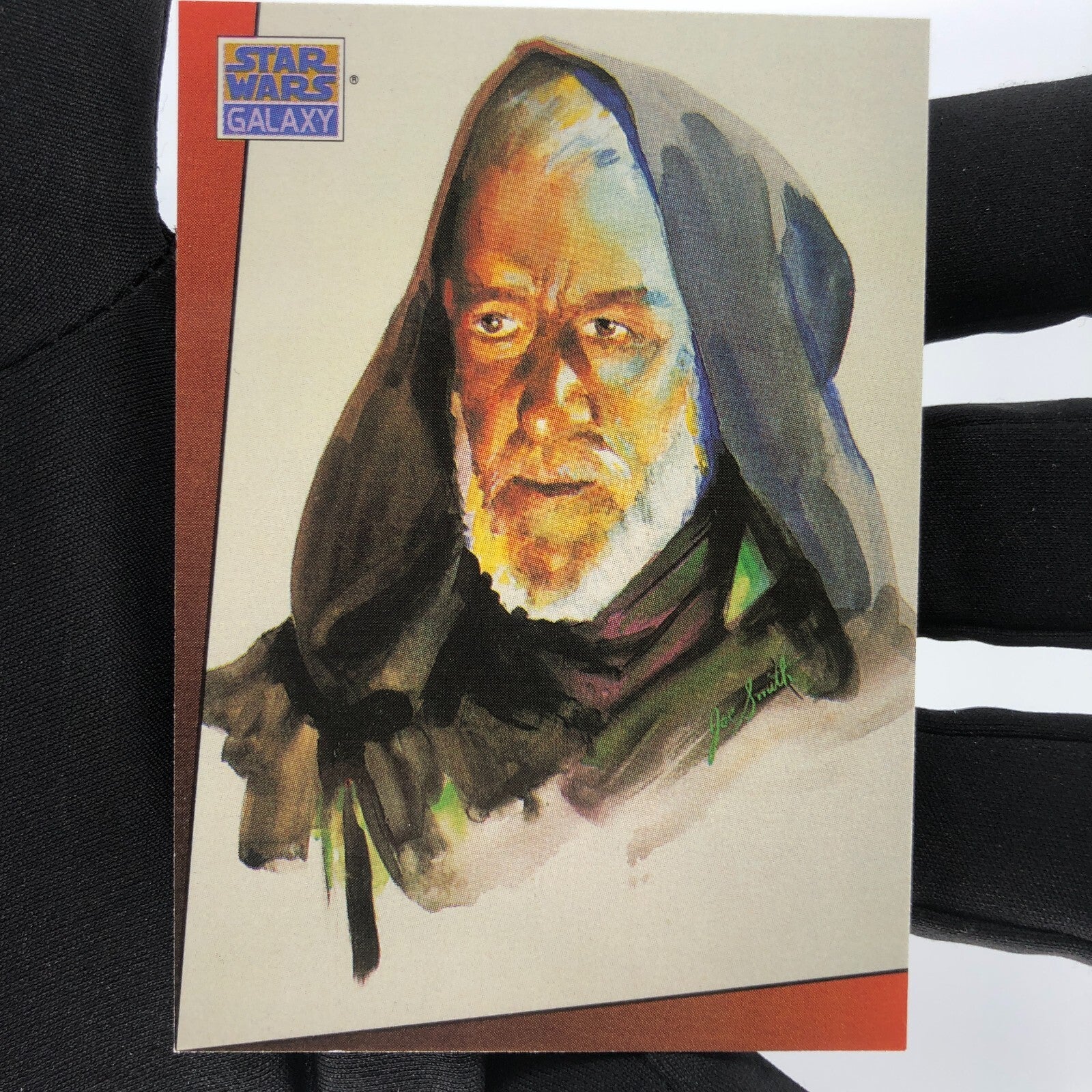 Star Wars Galaxy Card The Design Of 6 Topps Obi Wan 1993 [Rank A]