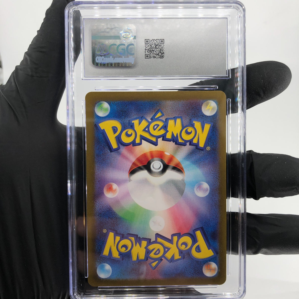 CGC 8 Pokemon Card Shiny Mew Ex 327/190 SSR SV4a Japanese Karte [8]