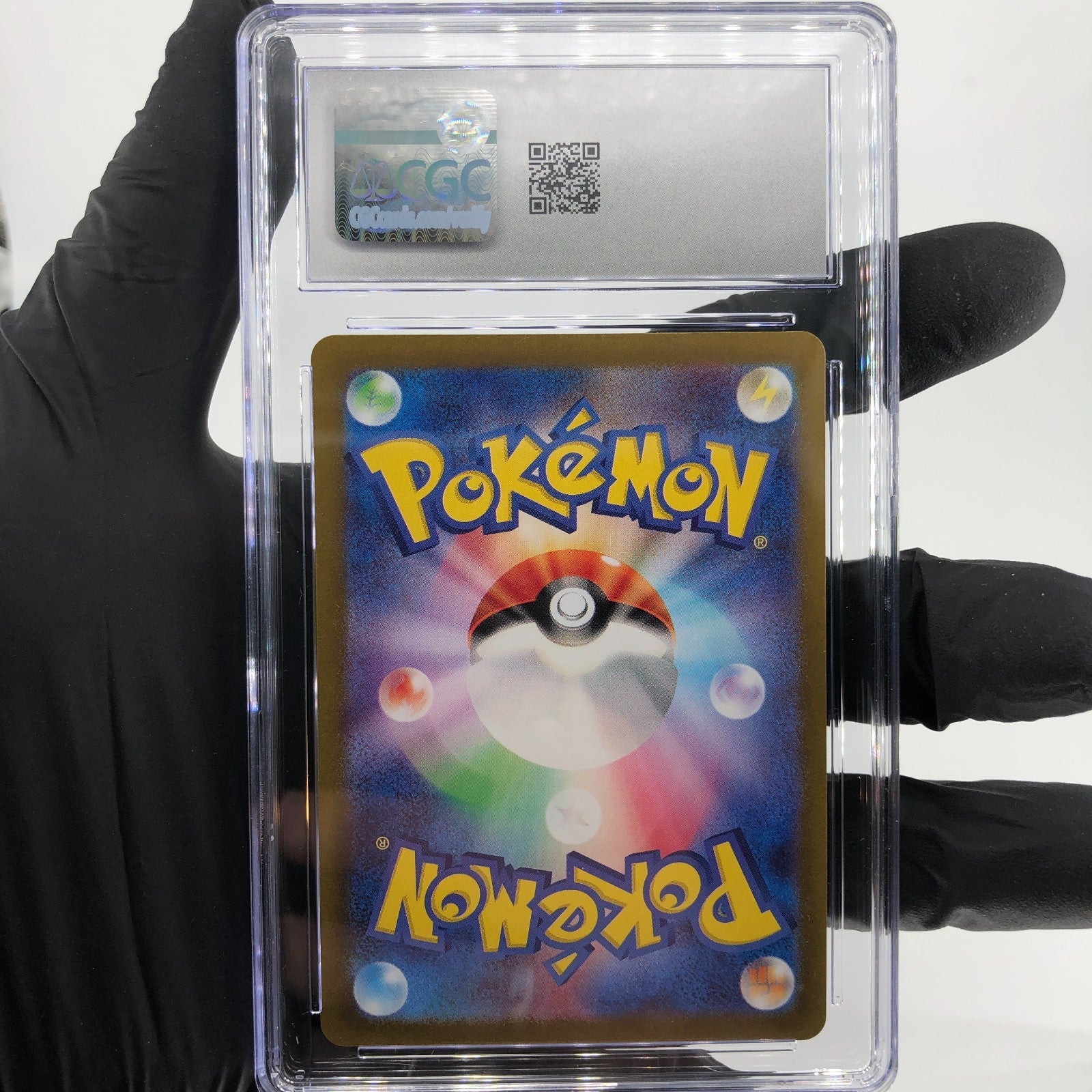 CGC 8 Pokemon Card Shiny Mew Ex 327/190 SSR SV4a Japanese Karte [8]