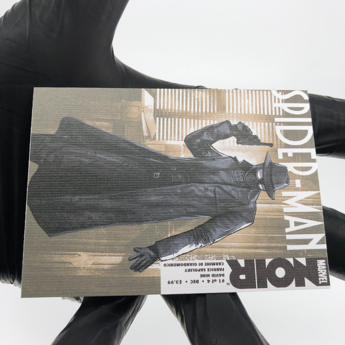 Marvel Card Spider-Man Noir 18 Comic Covers Fleer Upper Deck Renditions [NM]