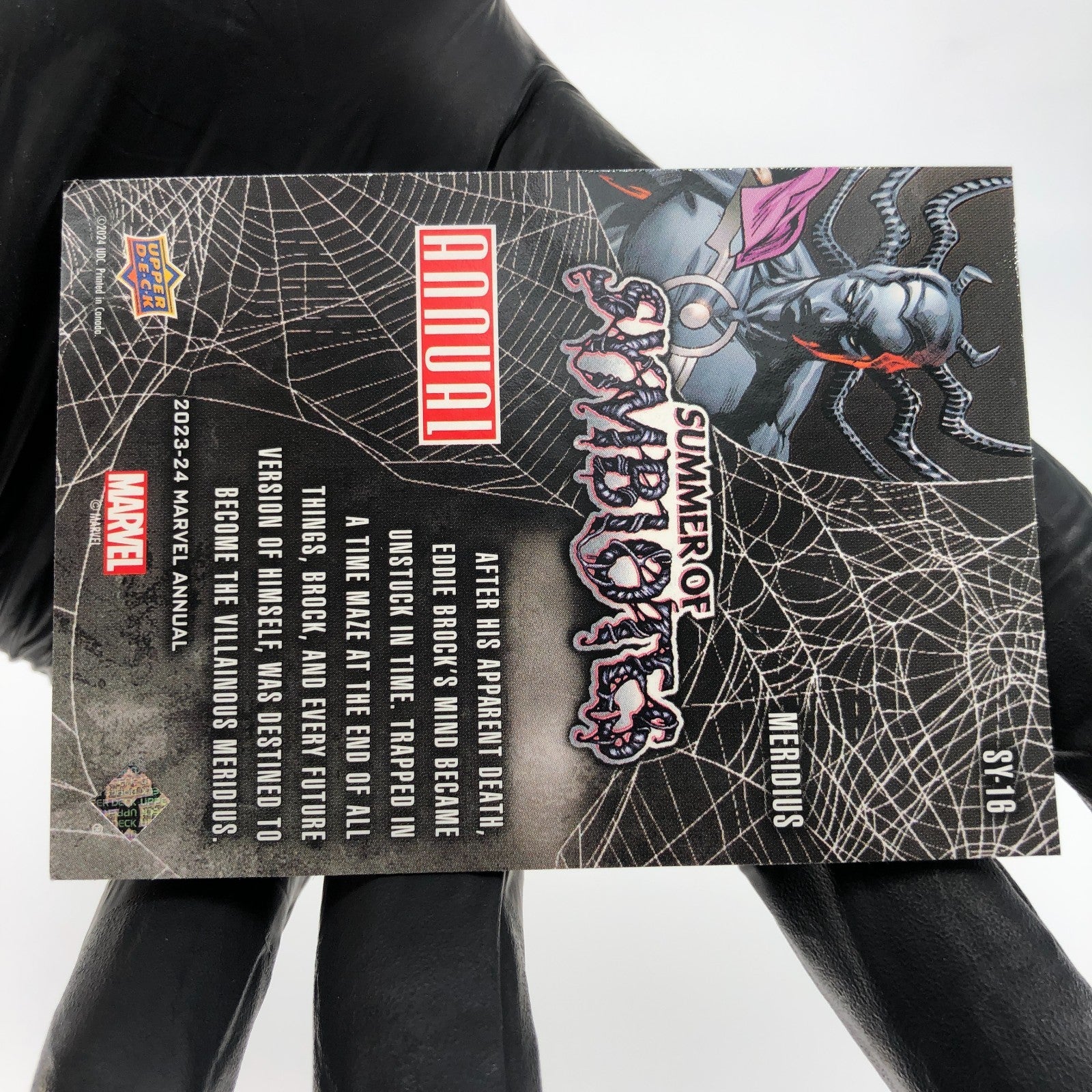 Marvel Card Meridius SY-16 Annual Upper Deck Flair 2023 [NM]