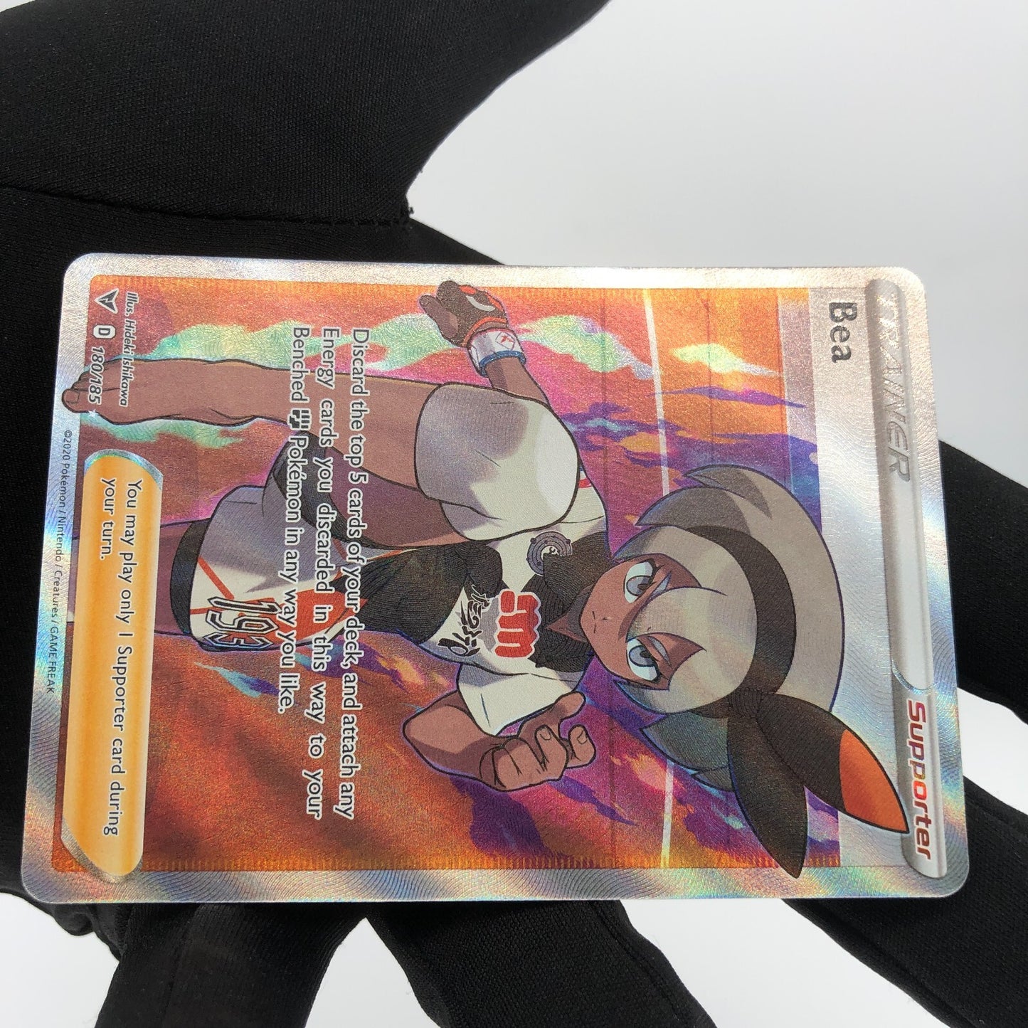 Pokemon Card Bea S 180/185  Fullart Vivid Voltage Karte [Mint]