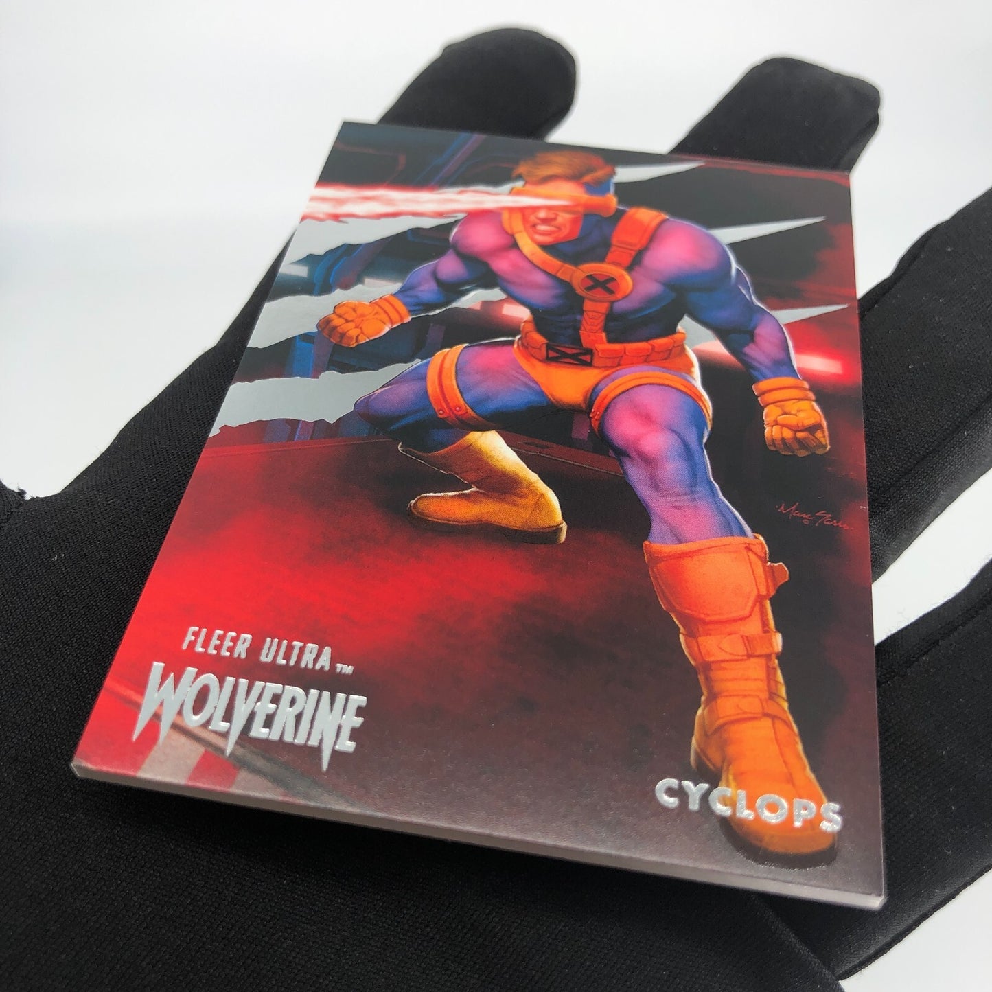Marvel Card Cyclops 19 Base Upper Wolverine Ultra [A]