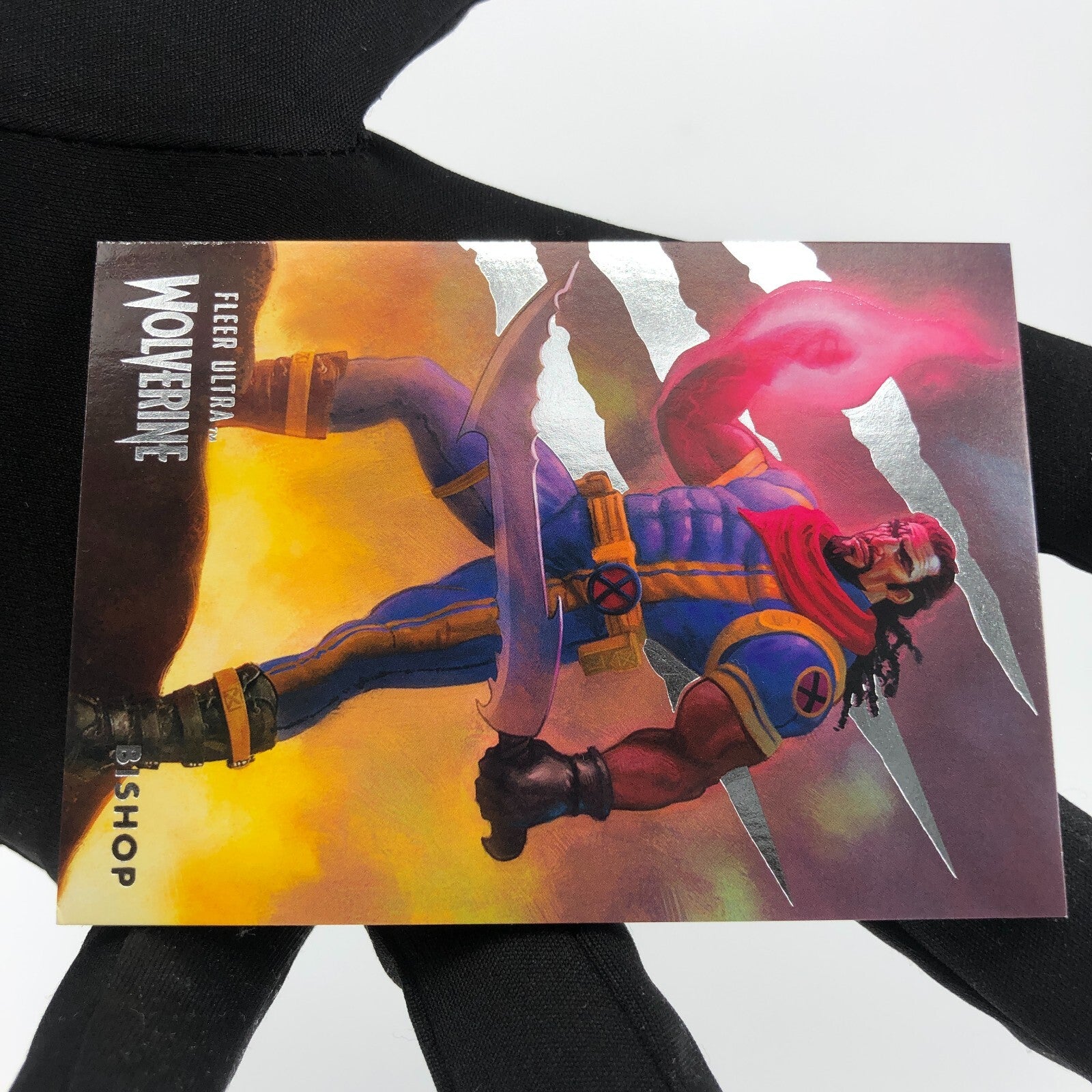 Marvel Card Bishop 61 Base Upper Wolverine Ultra [A]