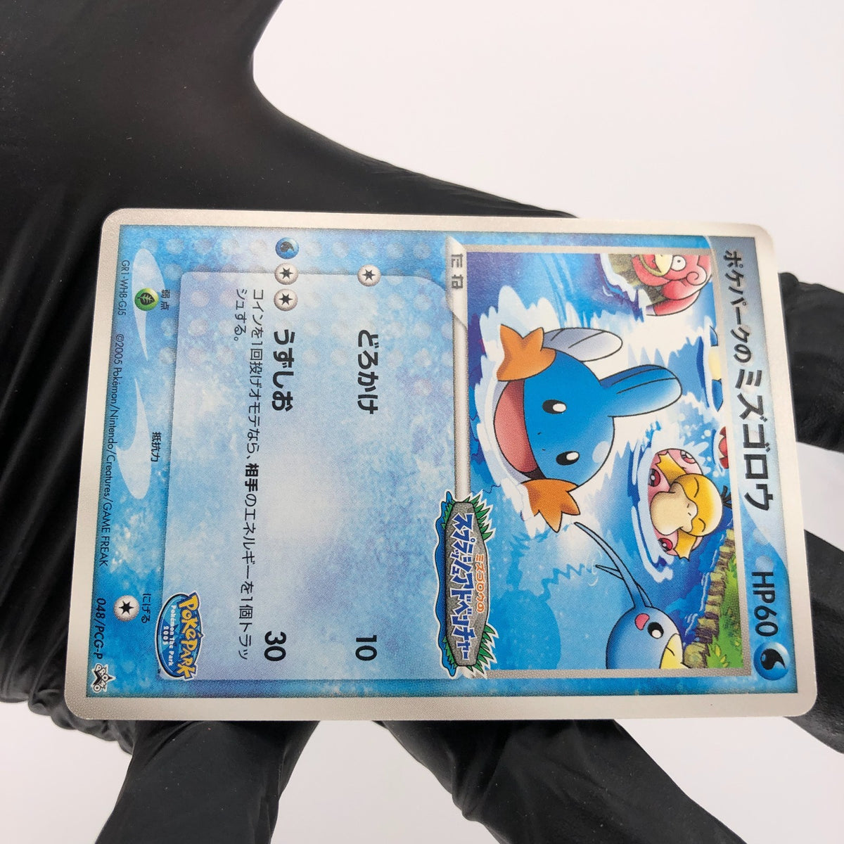 Pokemon Card Mudkip 048/PCG-P Pokepark Promo 2005 Japanese Karte [NM]