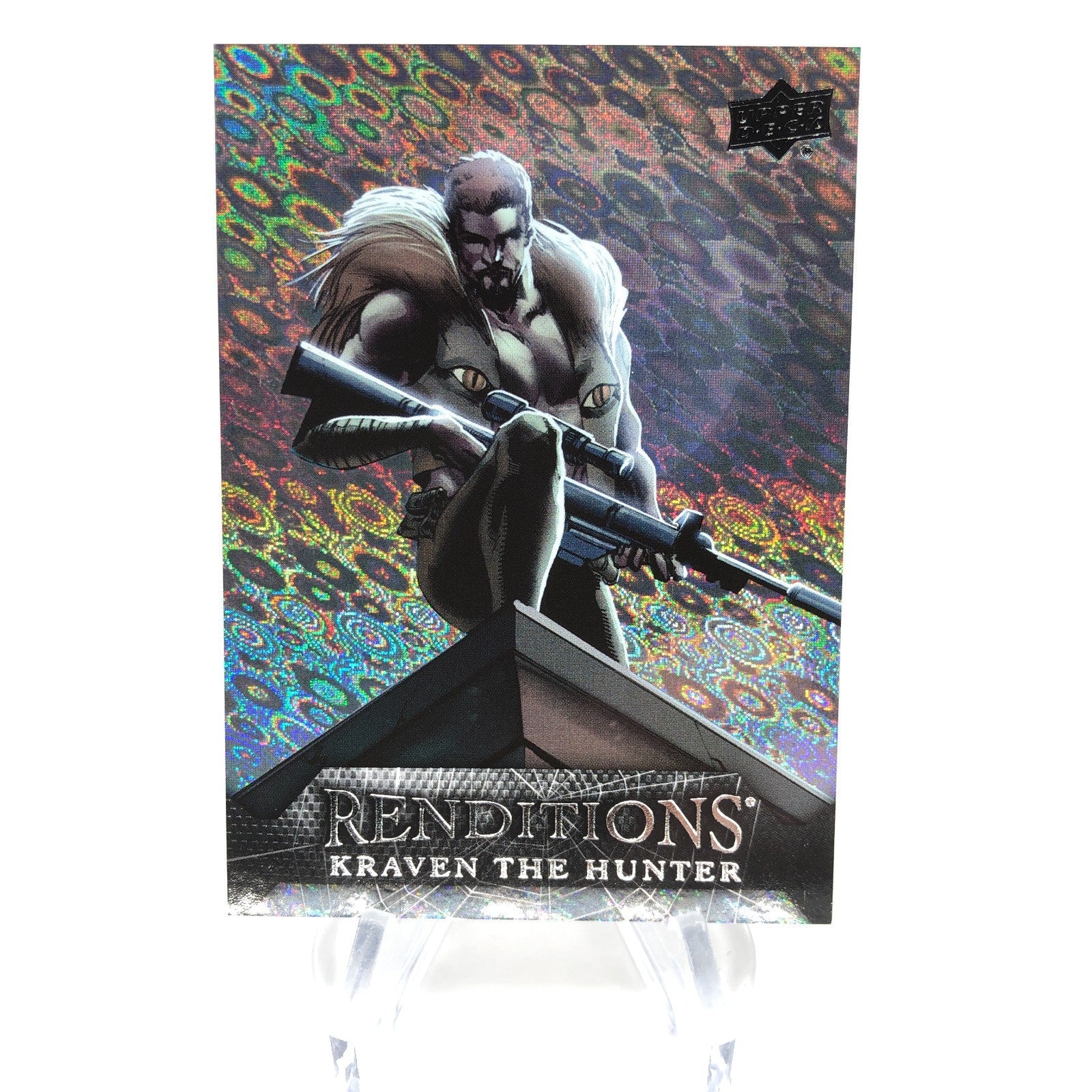 Marvel Card Kraven 9 Tombstone White /35 Fleer Upper Deck Renditions [NM]