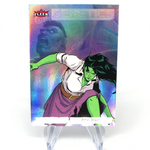Marvel Card She-Hulk GN-8 Genetics Holo Matriarchs 2024 Fleer Upper Deck [NM]