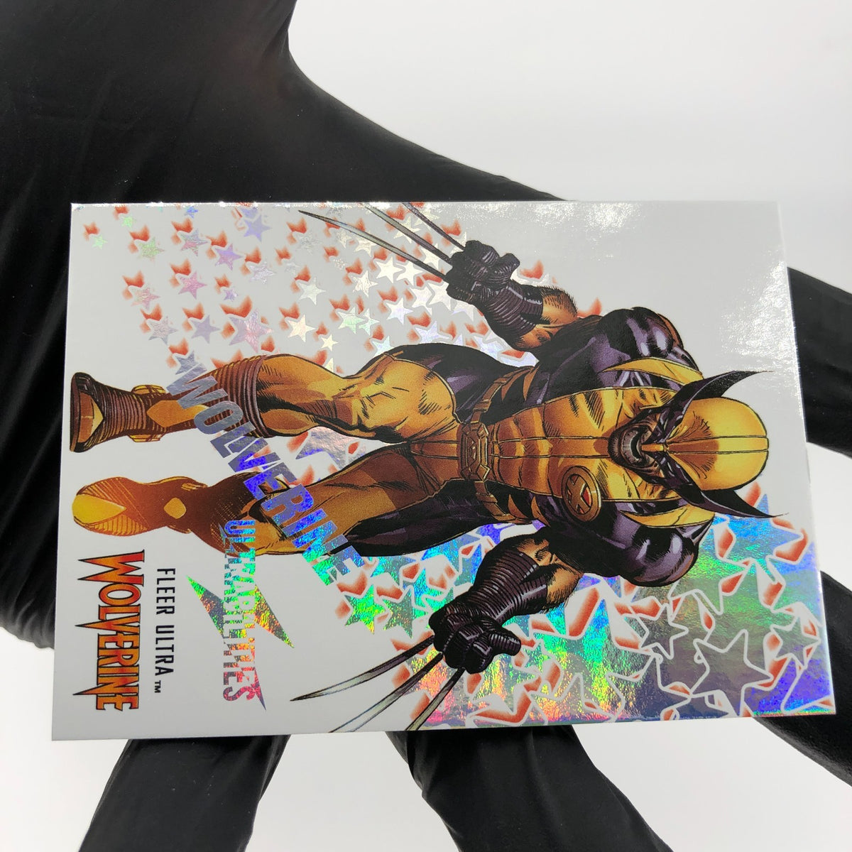 Marvel Card Wolverine 1 of 31 UB Holo Fleer Upper Deck Ultra Wolverine [NM]