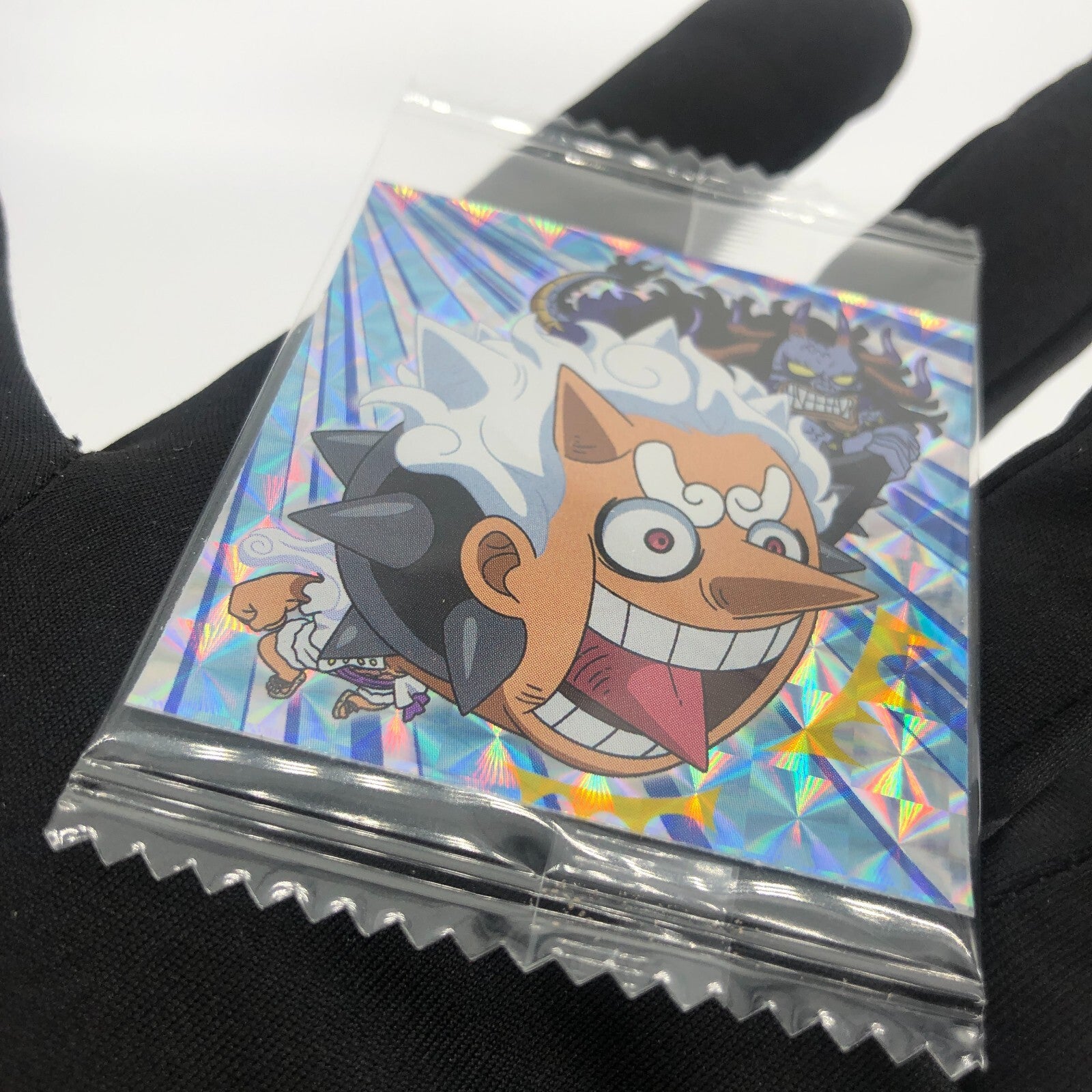 One Piece Luffy Kaido SW6-18 GR Holo Wafer  Japanese [Sealed]