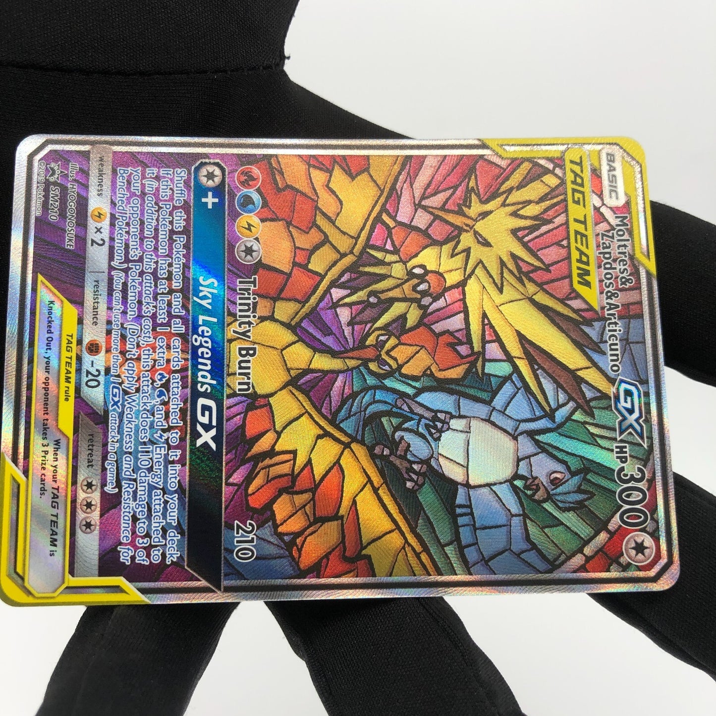 Pokemon Card Moltres Zapdos Articuno GX Sm210 Promo 2019 English Karte [Mint]