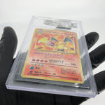 BGS 5 Pokemon Card Charizard Base No.006 Holo Japanese Karte [5]