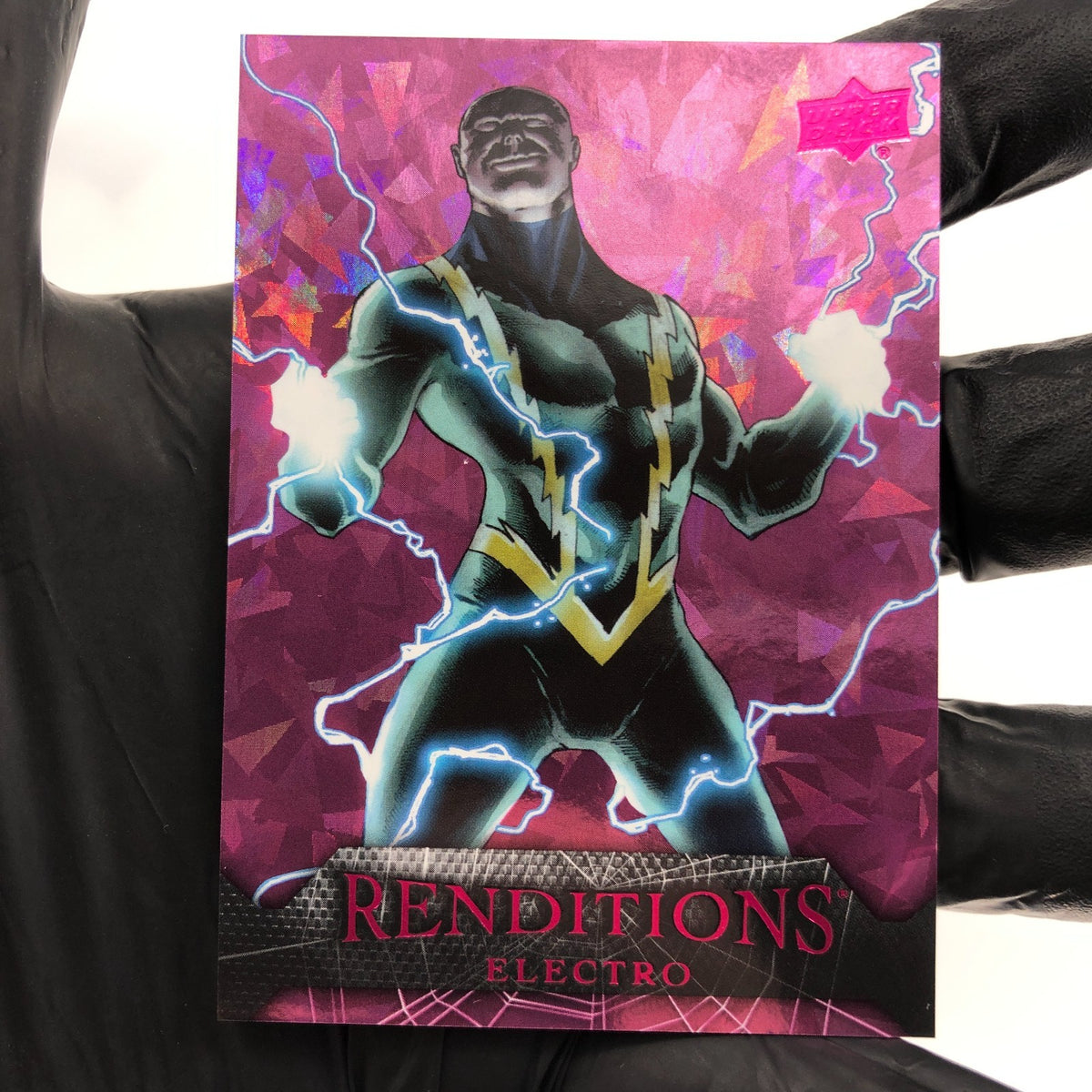 Marvel Card Electro 52 Pink /199 Fleer Upper Deck Renditions [NM]