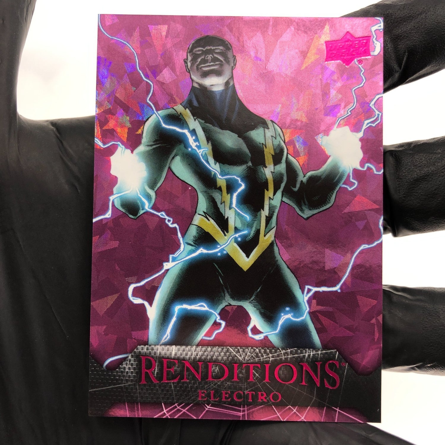 Marvel Card Electro 52 Pink /199 Fleer Upper Deck Renditions [NM]