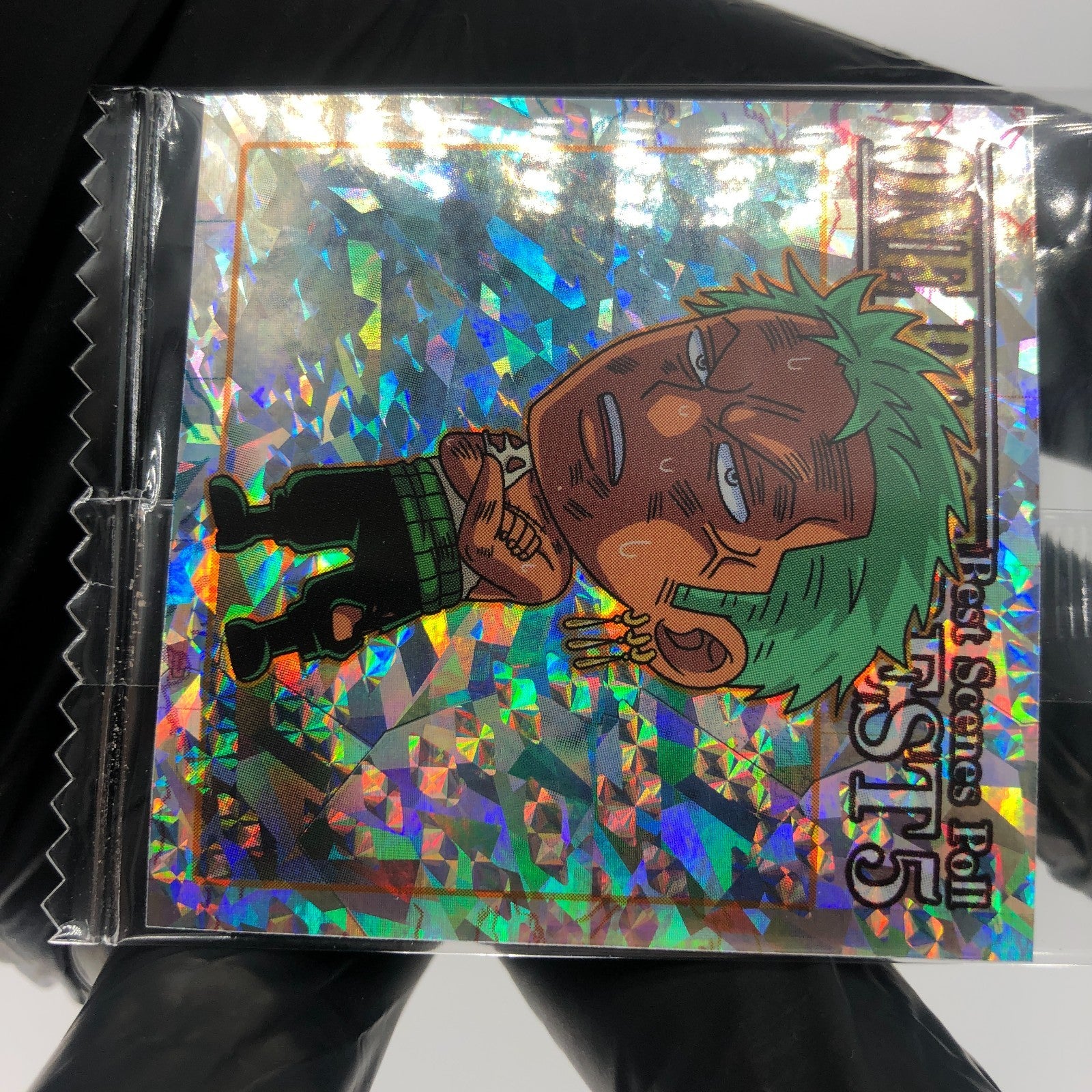 One Piece Zoro SW11-27 GR Holo  Wafer  Japanese [Sealed]