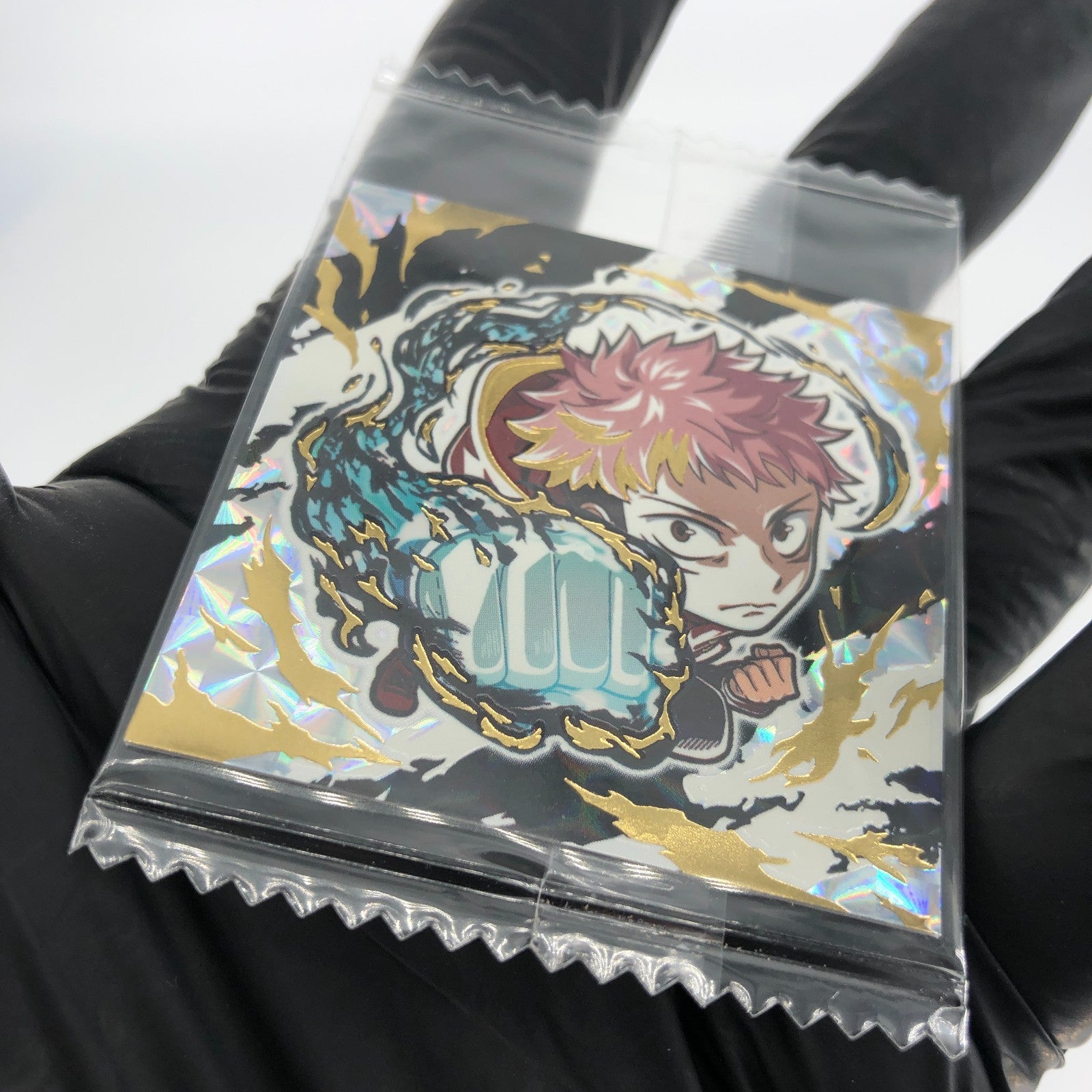 Jujutsu Kaisen Itadori 1-25 R Four Star Holo Wafer Japanese [Sealed]