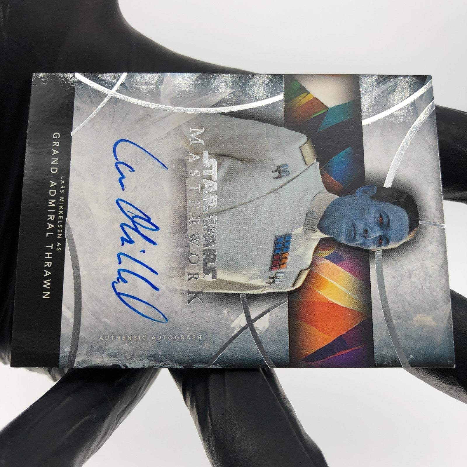 2024 Topps Masterwork Star Wars Admiral Thrawn A-LM Autograph Lars Mikkelsen