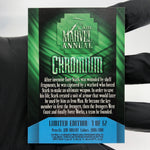 Marvel Card Iron Man 3 of 12 Chromium Flair 1995 Fleer Upper Deck [NM]