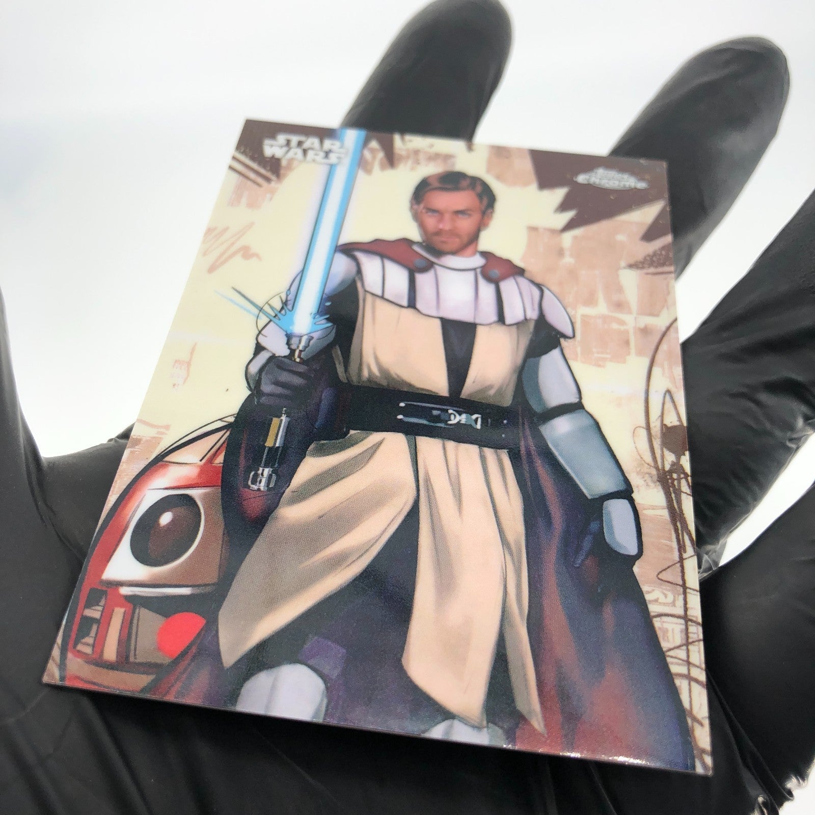 2025 Topps Chrome Star Wars Obi-Wan Kenobi GG-15 Grafitti Holo [NM]