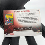 Marvel Card Captian America 79 Canvas Comic Covers Upper Deck Renditions [NM]