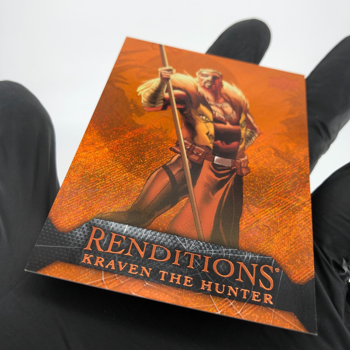 Marvel Card Kraven 54 Orange  /299 Fleer Upper Deck Renditions [NM]