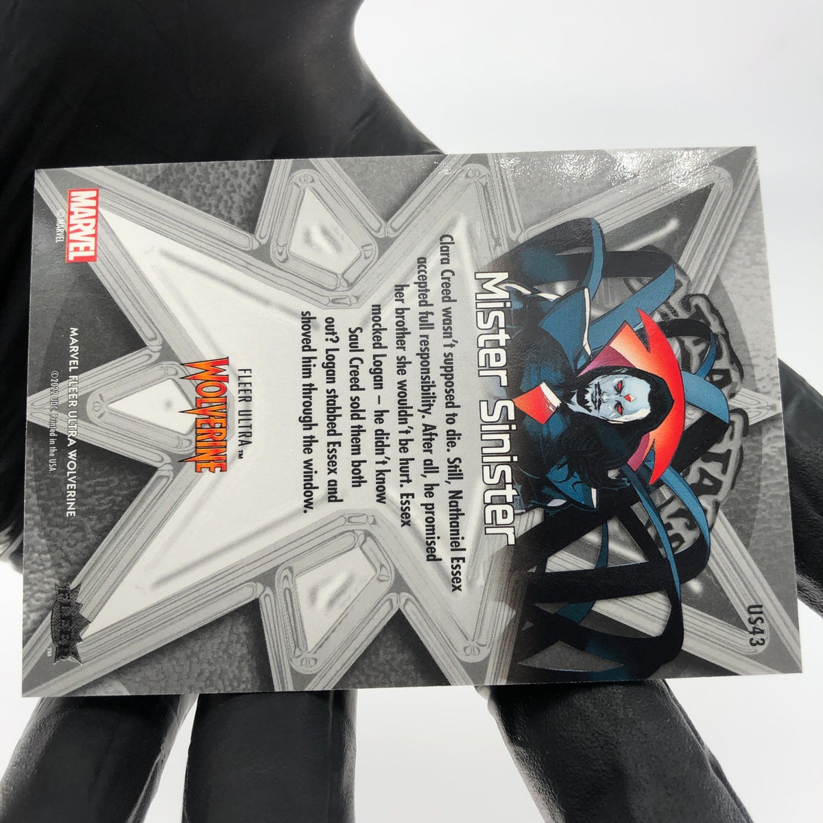 Marvel Card Mister Sinister US43 Ultrastars Wolverine 2022 Fleer Upper Deck [NM]