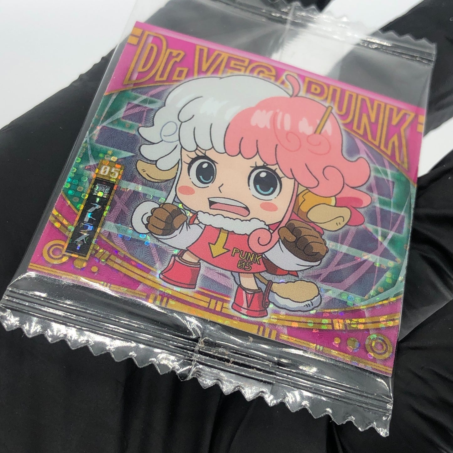 One Piece Atlas Vegapunk SW8-16 SR Holo Wafer  Japanese [Sealed]