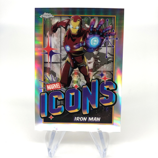 Marvel Card Iron-Man MI-7 Icons Topps Chrome 2025 [NM]