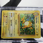 CGC 9 Pokemon Card Raichu 36/108 Evolutions 2016 Holo English Karte [9]