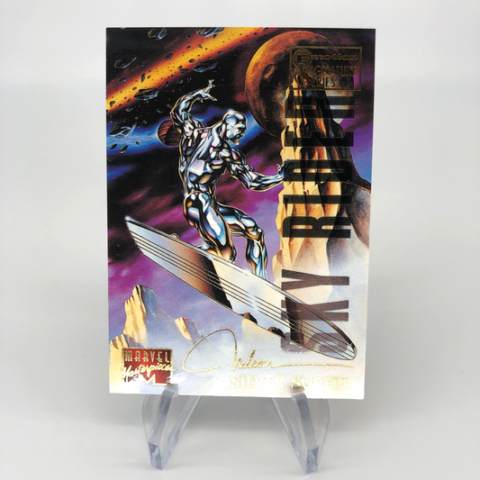Marvel Card Silver Surfer 89 Signature Series 1995 Masterpieces Fleer [NM]