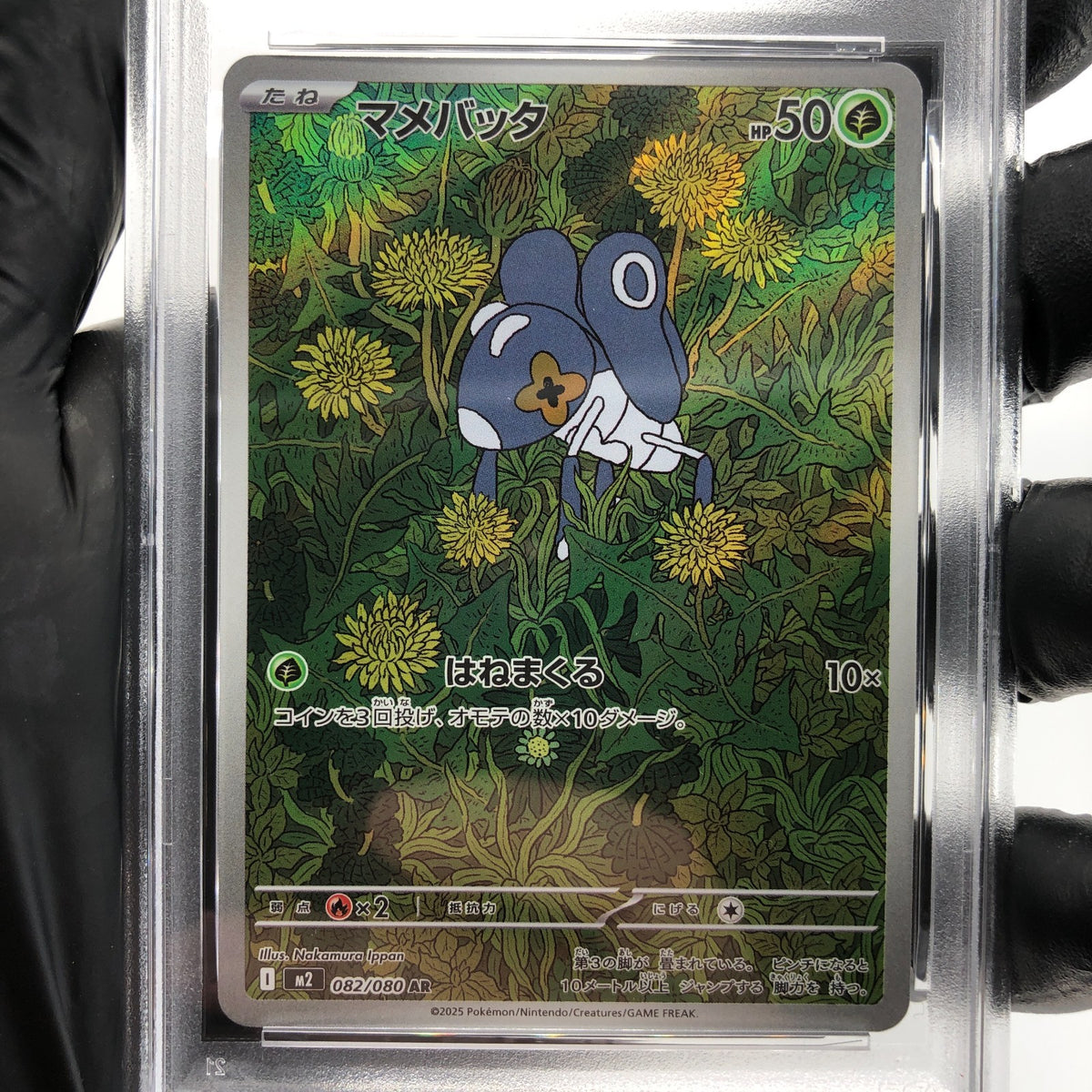 PSA 8 Pokemon Card Nymble 082/080 AR M2 Japanese Karte [8] 2