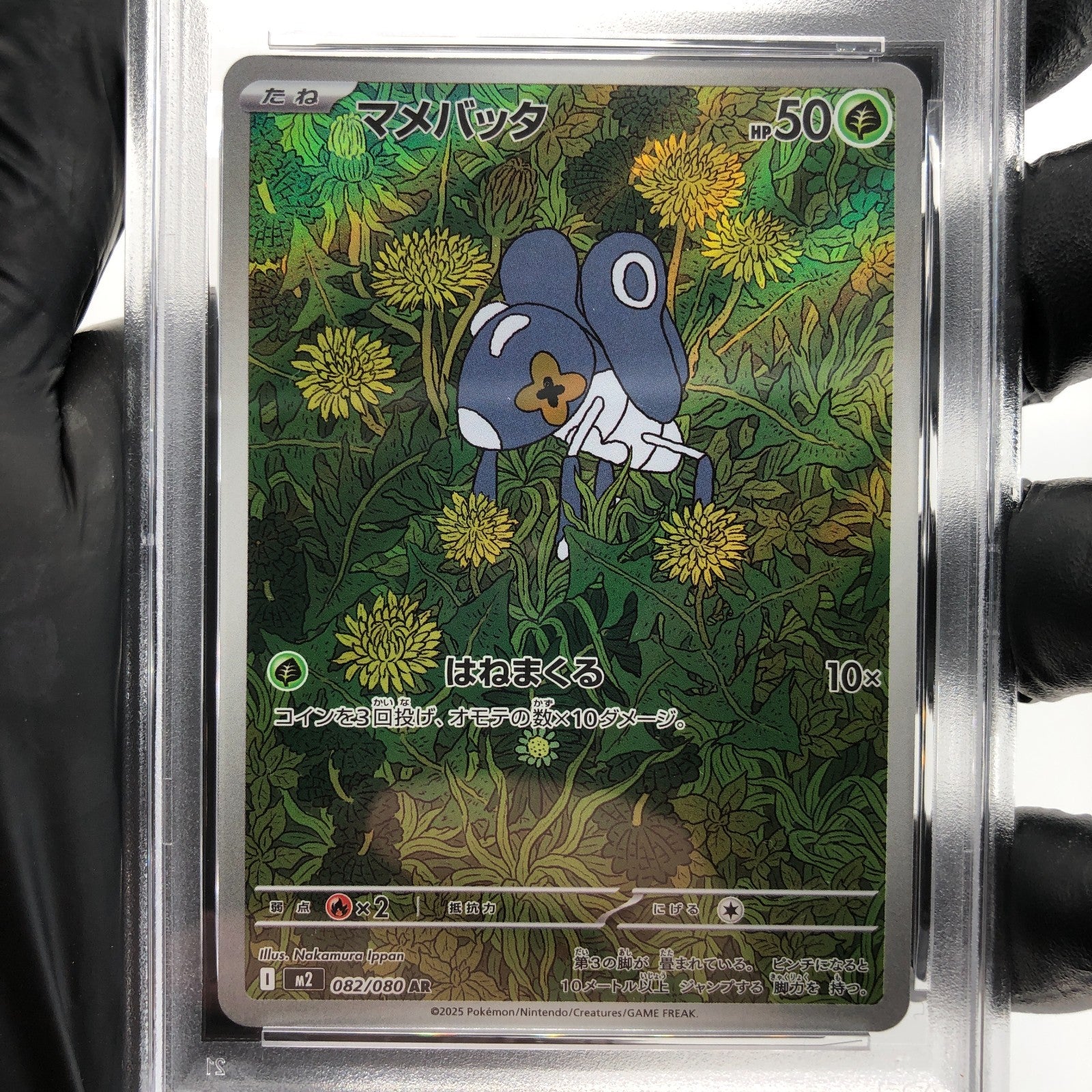 PSA 8 Pokemon Card Nymble 082/080 AR M2 Japanese Karte [8] 2