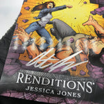 Marvel Card Jessica Jones 85 Signed  /65 Anthony Spay Upper Deck Renditions [NM]