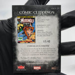 Marvel Card Werewold By Night CC2-15 /40 Midnight Sons 2022 Fleer Upper Deck[NM]