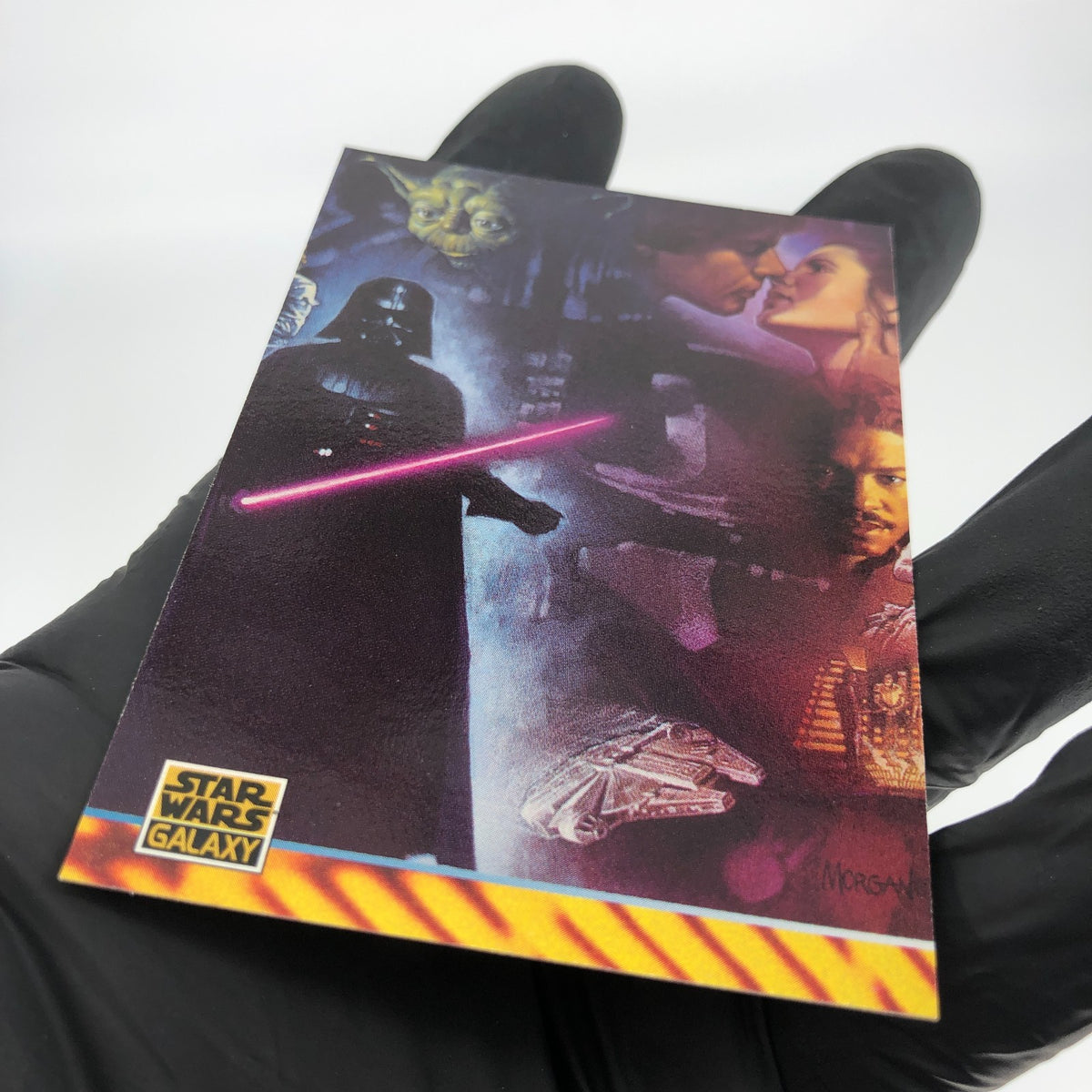 Star Wars Galaxy Card Luke Darth Vader Illustrator of 177 Topps  1994 [NM]