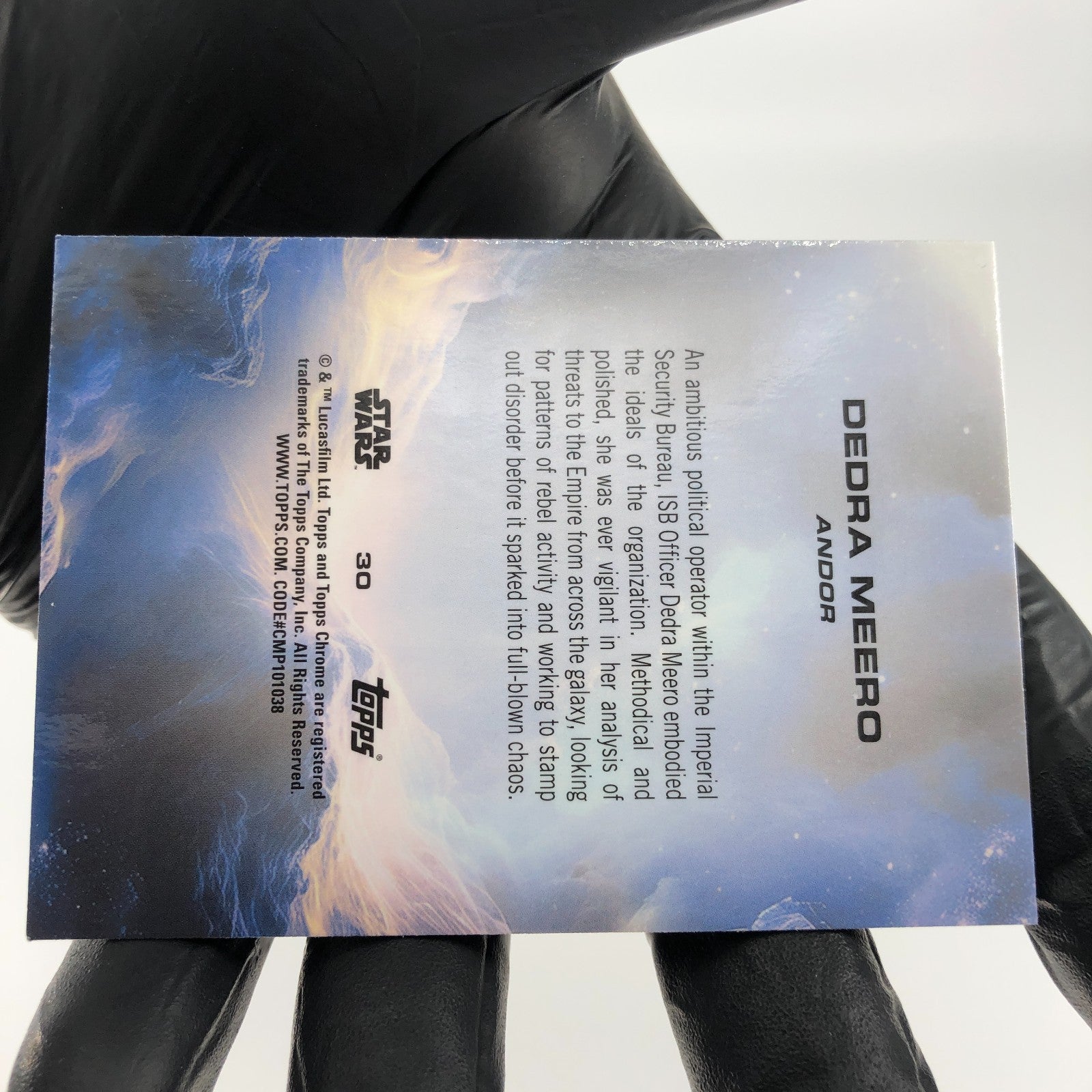 2025 Topps Chrome Star Wars Dedra Meero 30 Purple  /199 [NM]