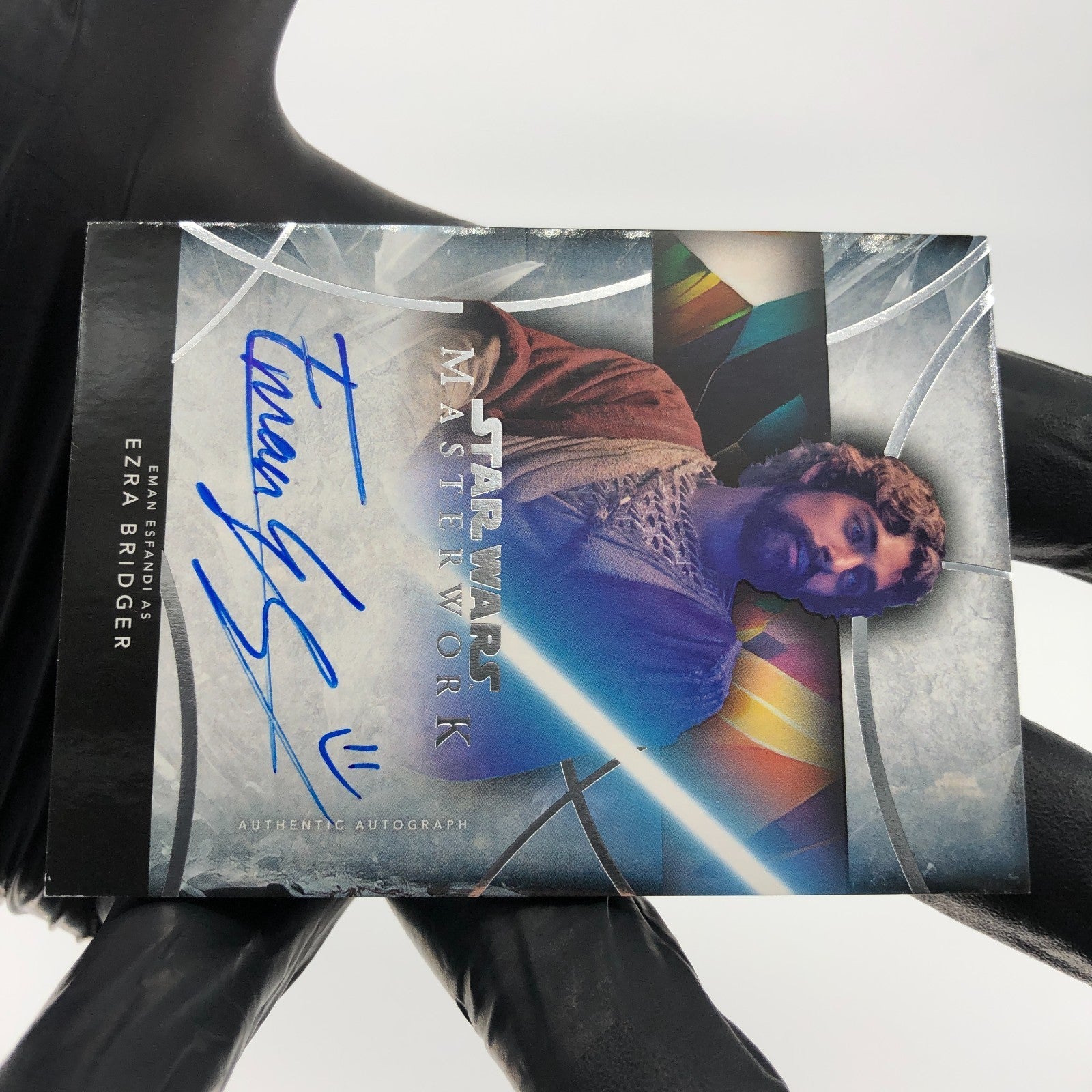 2024 Topps Masterwork Star Wars Ezra Bridger A-EE Autograph Eman Esfandi [NM]