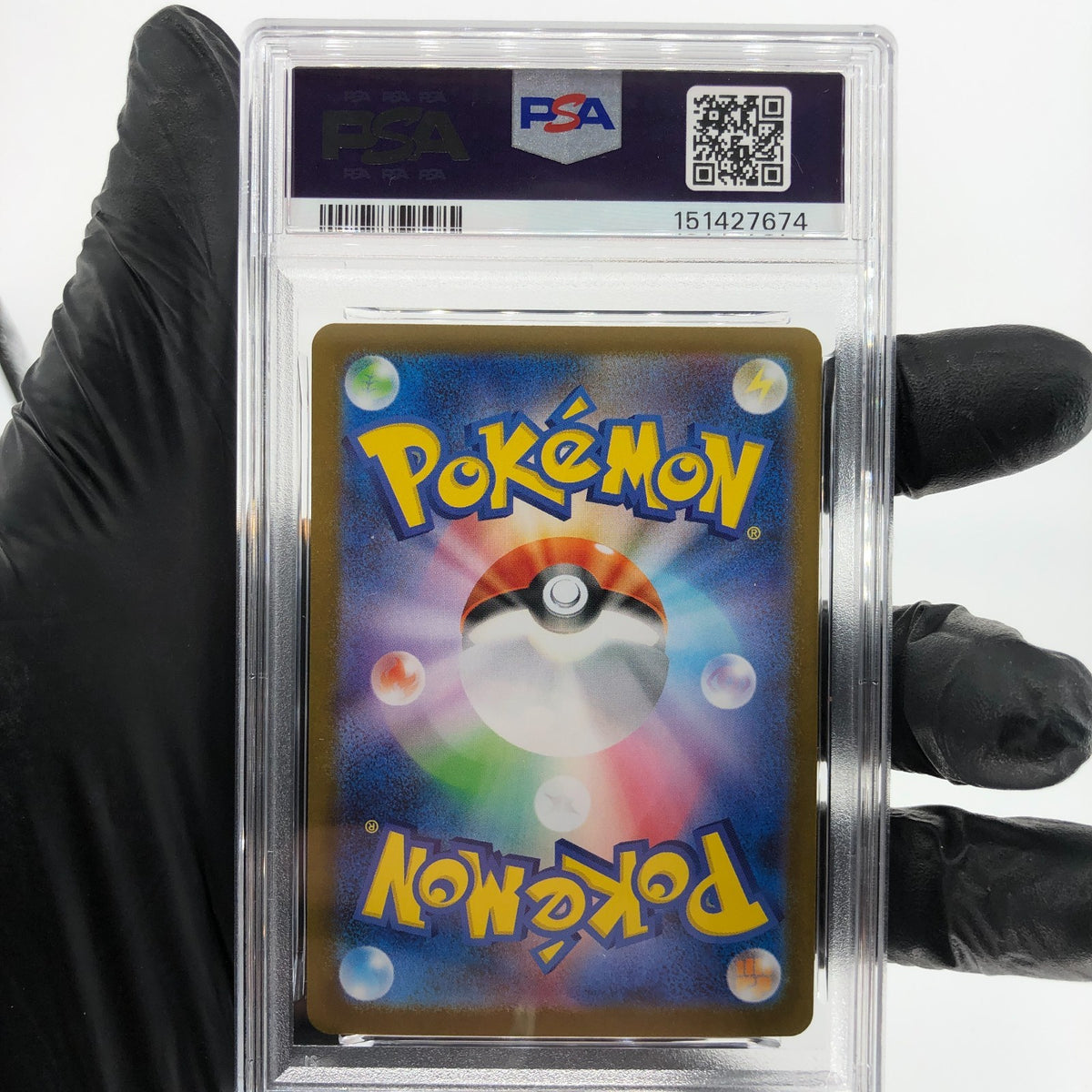 PSA 9 Pokemon Card Vulpix AR 067/063 M1L Japanese Karte [9]