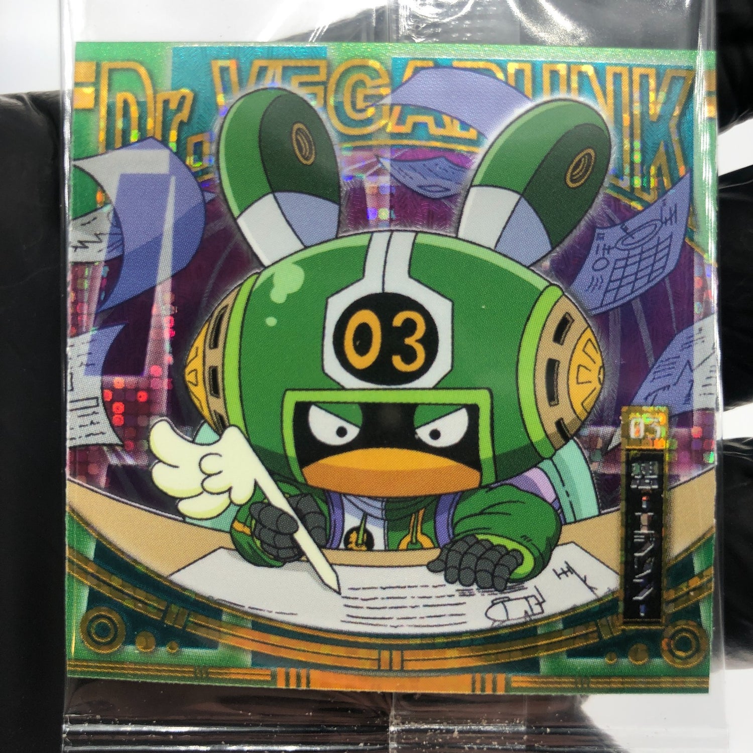 One Piece Edison Vegapunk SW8-14 SR Holo Wafer  Japanese [Sealed]