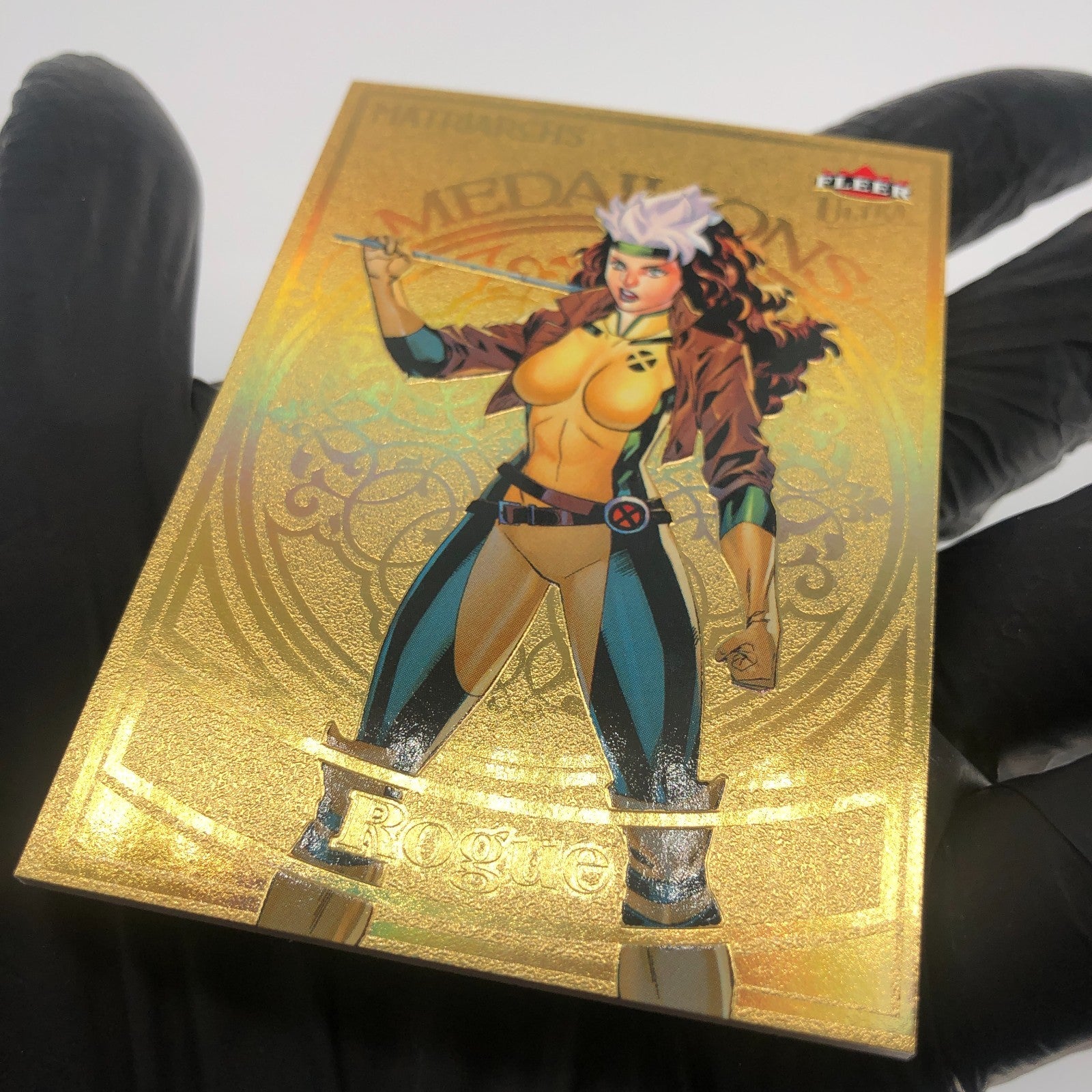 Marvel Card Rogue Gold Medallion M-2 /200 Matriarchs 2024 Fleer Upper Deck [NM]